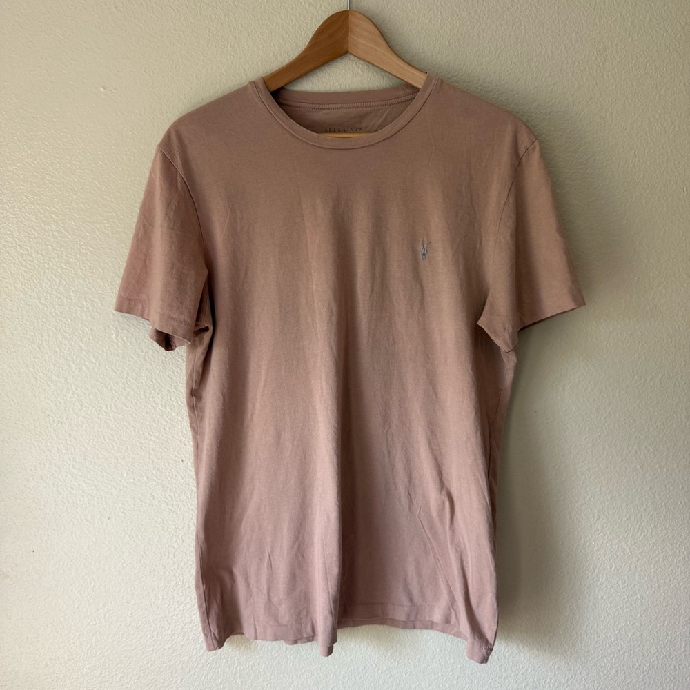 All Saints Men's Short-Sleeve Crew Tee